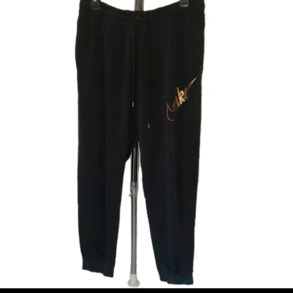 Nike Black 2 Pc Hooded Sweatshirt & Jogger Pants Xltg - Picture 8 of 11